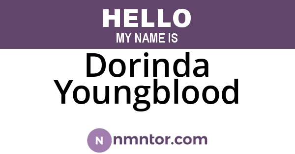 Dorinda Youngblood