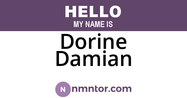 Dorine Damian