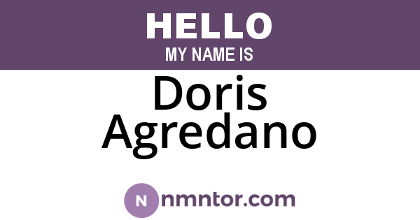 Doris Agredano