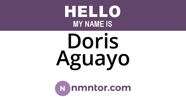 Doris Aguayo