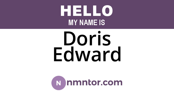 Doris Edward
