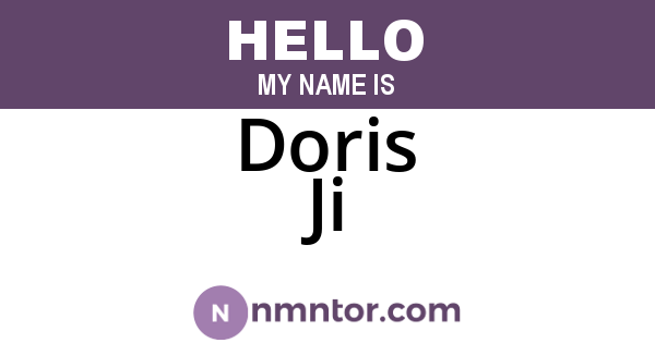 Doris Ji