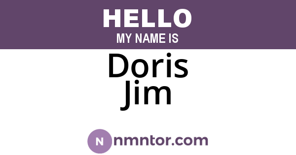 Doris Jim