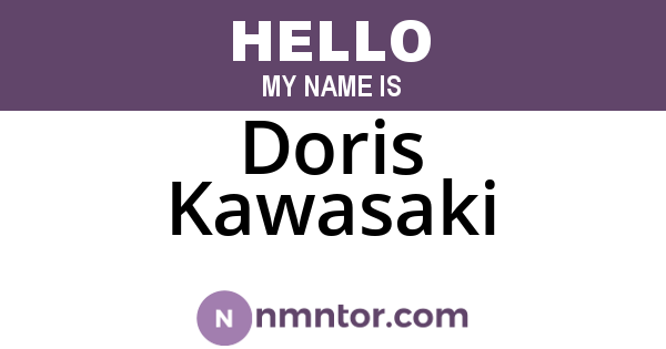 Doris Kawasaki