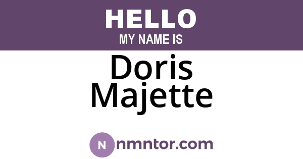 Doris Majette