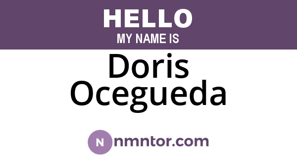 Doris Ocegueda