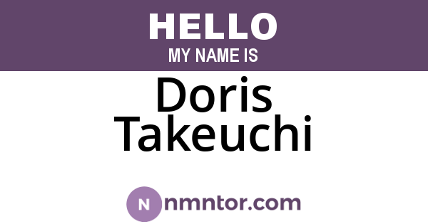 Doris Takeuchi
