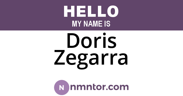 Doris Zegarra