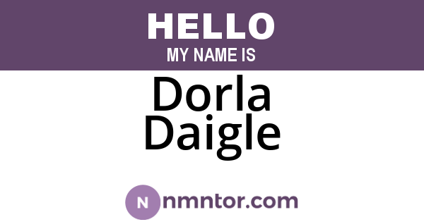 Dorla Daigle