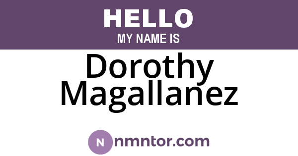 Dorothy Magallanez