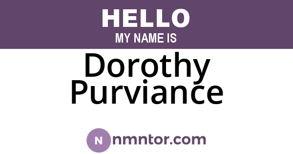 Dorothy Purviance