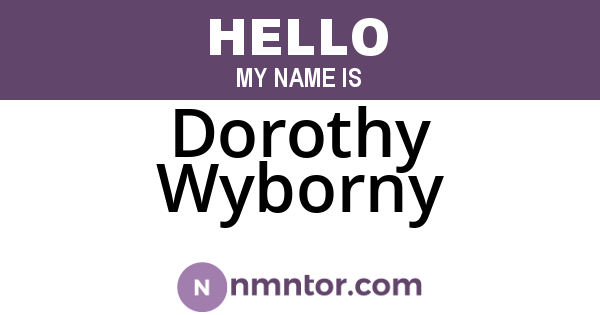 Dorothy Wyborny
