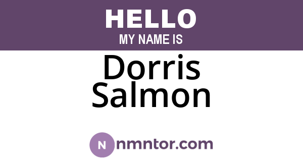 Dorris Salmon