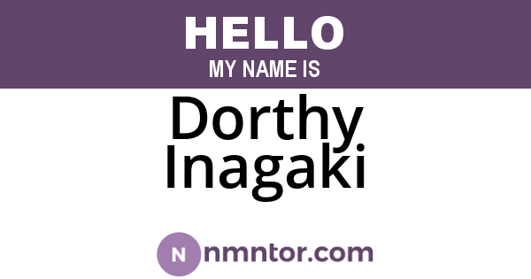 Dorthy Inagaki