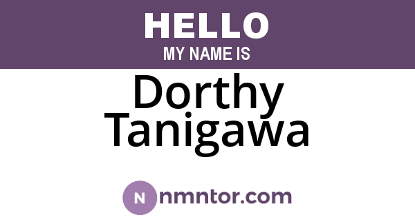 Dorthy Tanigawa
