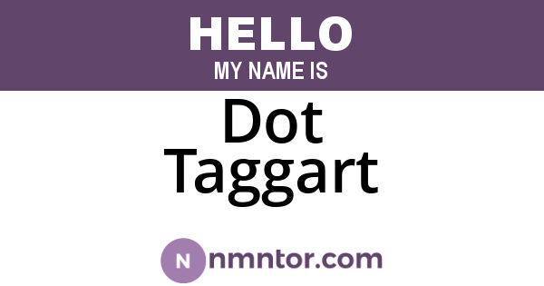 Dot Taggart