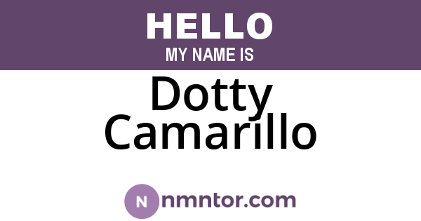 Dotty Camarillo