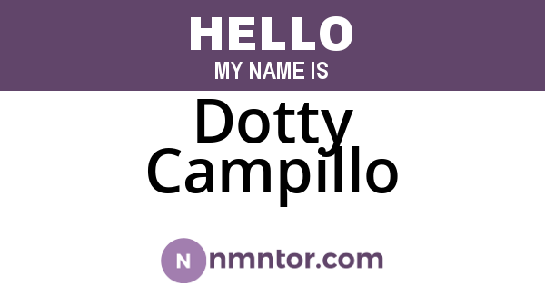 Dotty Campillo