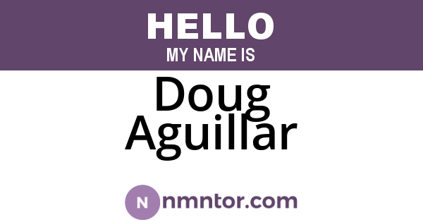 Doug Aguillar