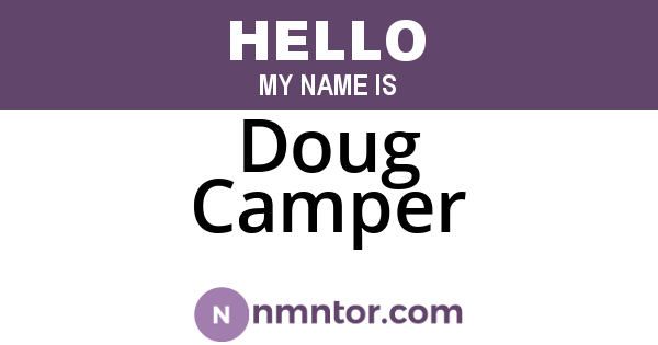 Doug Camper