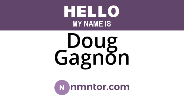 Doug Gagnon