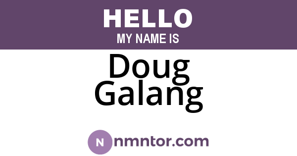 Doug Galang