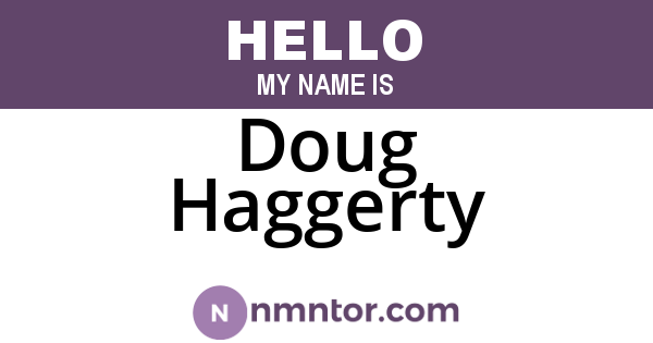 Doug Haggerty