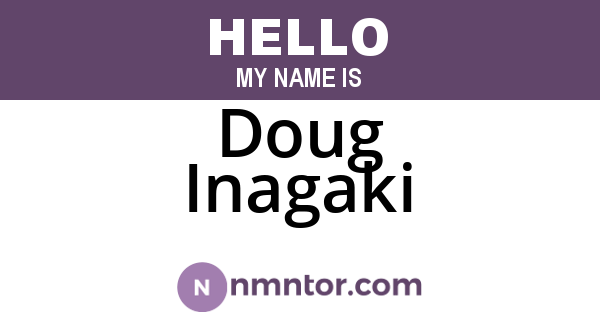 Doug Inagaki