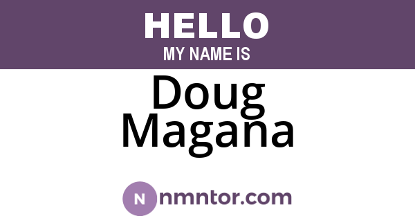 Doug Magana