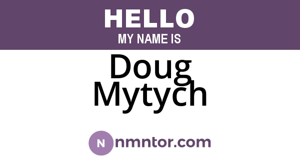 Doug Mytych