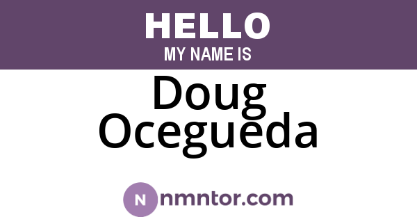 Doug Ocegueda