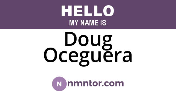 Doug Oceguera