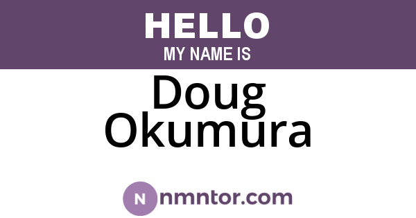 Doug Okumura