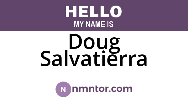 Doug Salvatierra