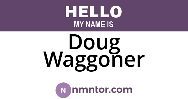 Doug Waggoner