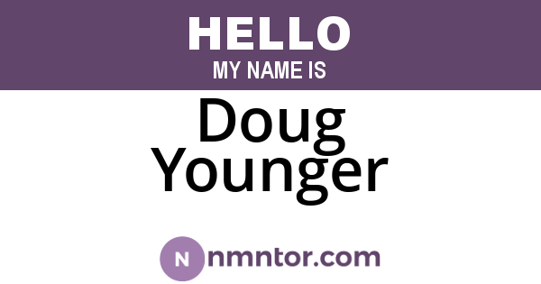 Doug Younger
