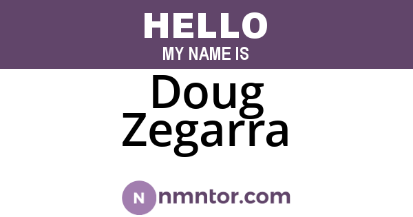 Doug Zegarra