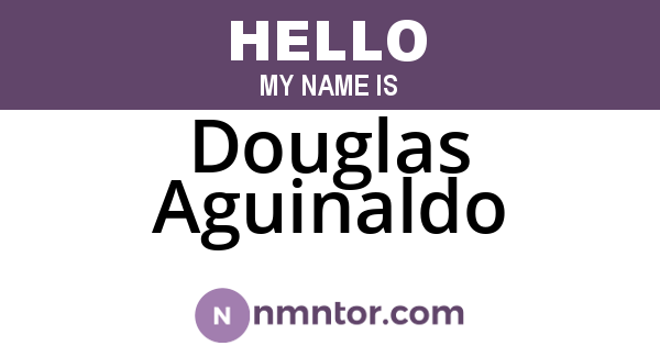 Douglas Aguinaldo