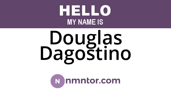 Douglas Dagostino