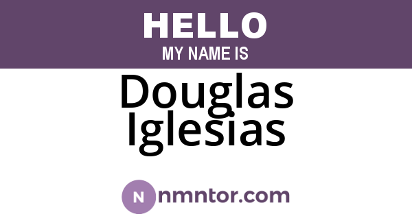 Douglas Iglesias