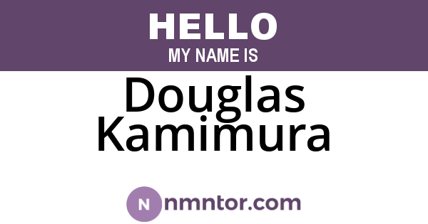 Douglas Kamimura