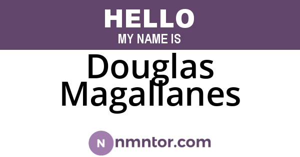 Douglas Magallanes