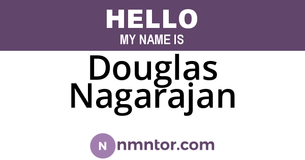 Douglas Nagarajan