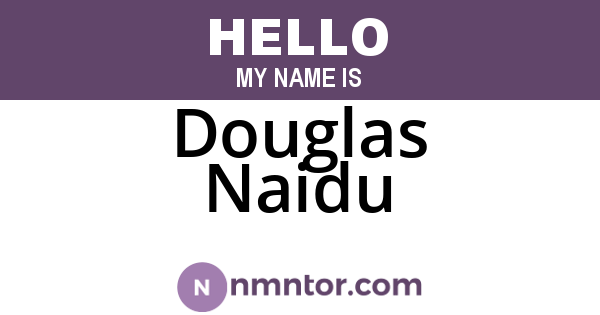 Douglas Naidu