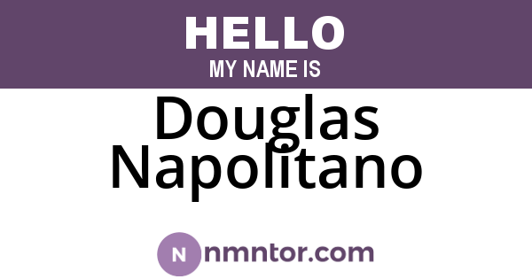 Douglas Napolitano