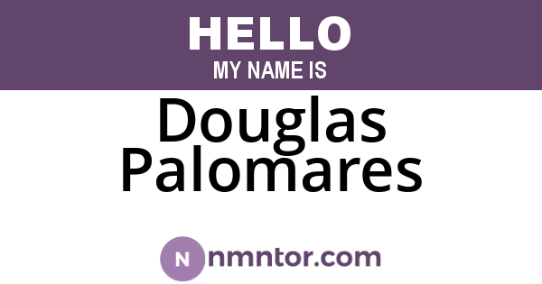 Douglas Palomares