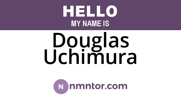 Douglas Uchimura