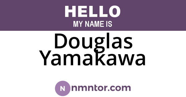 Douglas Yamakawa