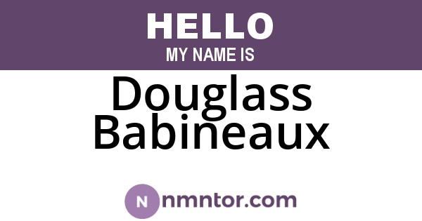Douglass Babineaux