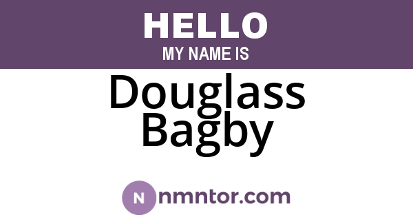 Douglass Bagby